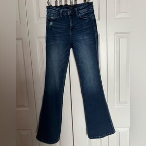 Flying Monkey Dark Blue Flare Jeans
